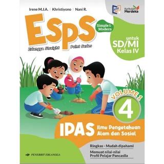 Jual Kurikulum Merdeka Buku Esps Ipas Sd Mi Kelas Penerbit