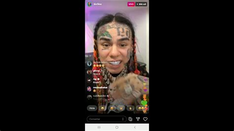 Tekashi 6ix9ine Instagram Live Video Youtube