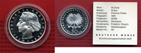 Polen Poland Zloty Silberm Nze Polen Zloty Pp Fr D Ric