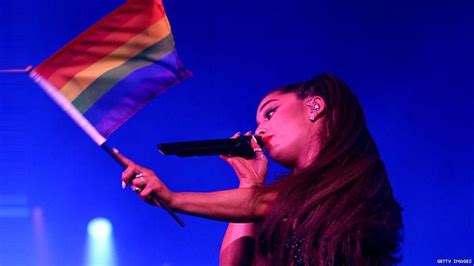 Celebrities With The Gay Pride Flag Opechits