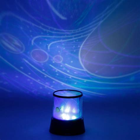 Въртящ се Led проектор за детска стая Планети, 11х12 см - eMAG.bg