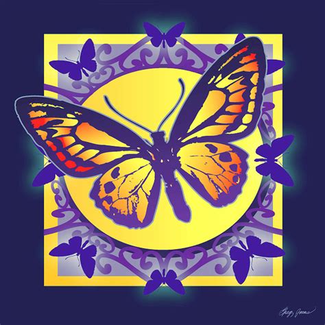 Pop Art Butterfly Digital Art by Greg Joens - Fine Art America