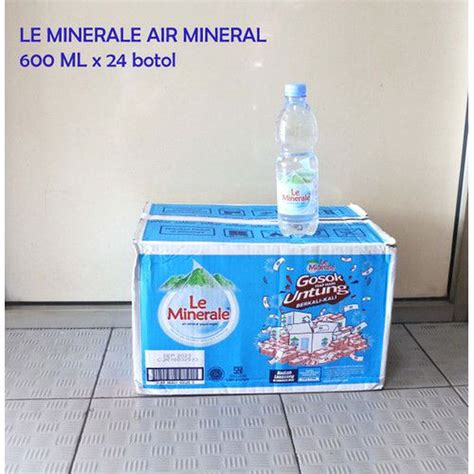 Air Mineral Botol 600ml Kuehany