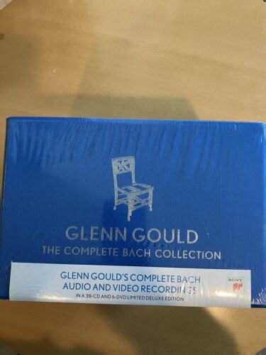 Glenn Gould The Complete Bach Collection Cds Dvds Sealed Ebay