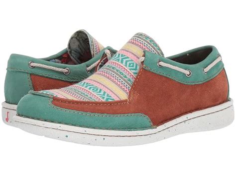 Justin Boatie Slip On Shoes - Cowgirl Delight