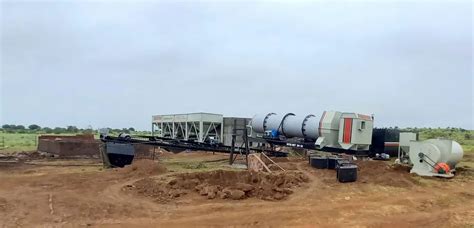 RUDRA ENGINEERS Fully Automatic Asphalt Hot Mix Plant DM 50 Size DM 30 Capacity 20 120 Tph