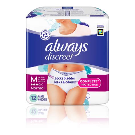 Always Discreet Medium Incontinence Pants Always Discreet