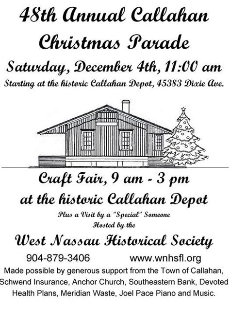 48th Town of Callahan Christmas Parade and Craft Fair hosted by West ...