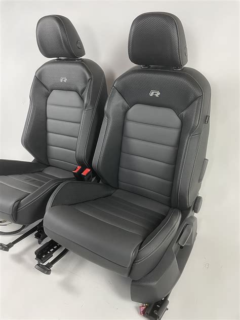 Order Interior Vw Golf 7 R Leathercarbon Leather Black Online At Carsetz