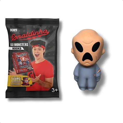 Hello Monster Do Enaldinho - Coleção Elo Monster Enaldinho 01 gogo Zippy - Boneco Alien em Vinil