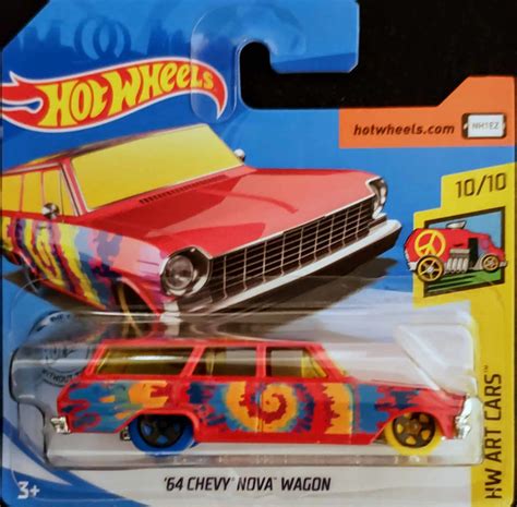 Hot Wheels Art Cars 64 Chevy Nova Wagon Universo Hot Wheels