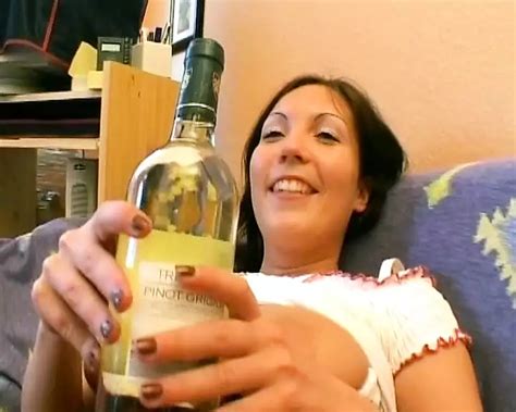 Hot German Girl With Big Tits Stuffing A Bottle In Her Shaved Pussy XHamster