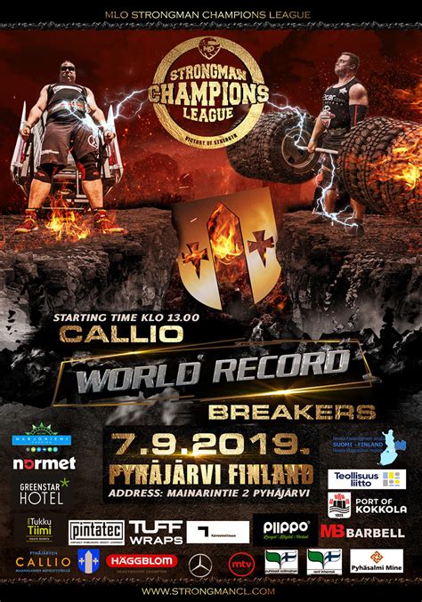 Strongman Champions League - The biggest in the world!