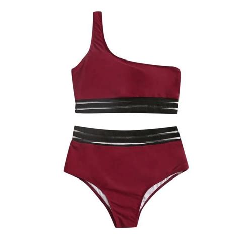 Bikini Femmes Mode Bikin Léopard Imprimer Maillot De Bain Deux Pièces Pushups Maillots De Bain