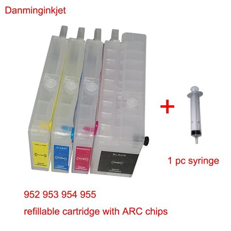 Hp 953 953xl Refillable Cartridge With Vb4 Auto Reset Chip For Hp