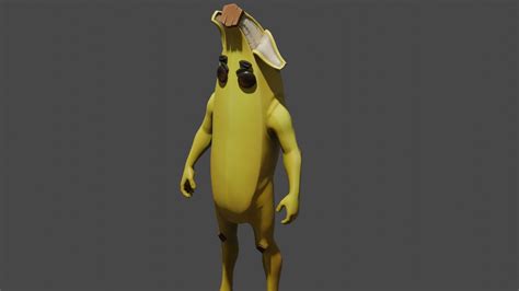 Fortnite Skin - Peely 3D model rigged | CGTrader