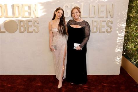 Brianna ‘Chickenfry’ LaPaglia’s Golden Globes 2024 Dress: Pics