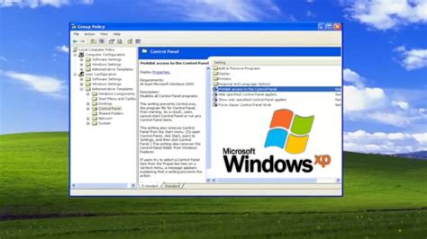 Windows Xp Control Panel