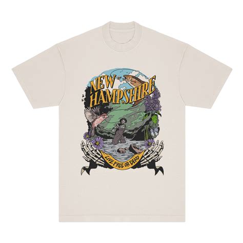 New Hampshire United States Of Dead T Shirt Grateful Dead Official Store