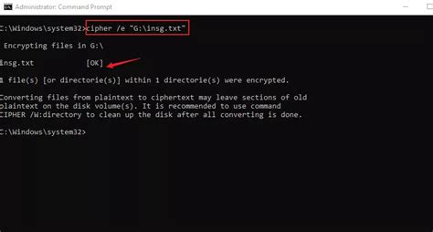 How To Encrypt And Decrypt File And Folder Using Command Prompt