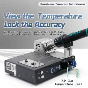 Sugon S In Hot Air Gun Soldering Iron Tips Temperature Calibrate Tester Martview