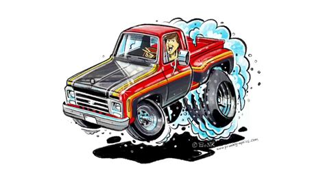 Drawing A 1979 Chevrolet C10 Pickup Truck Ipad Pro And Apple Pencil