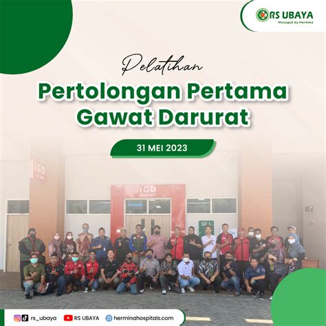 Hermina Hospitals Pelatihan Pertolongan Pertama Gawat Darurat Rs