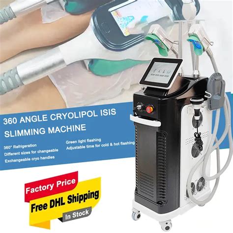 Cryo 360 Double Chin Treatment Machine With Cryolipolysis And ...