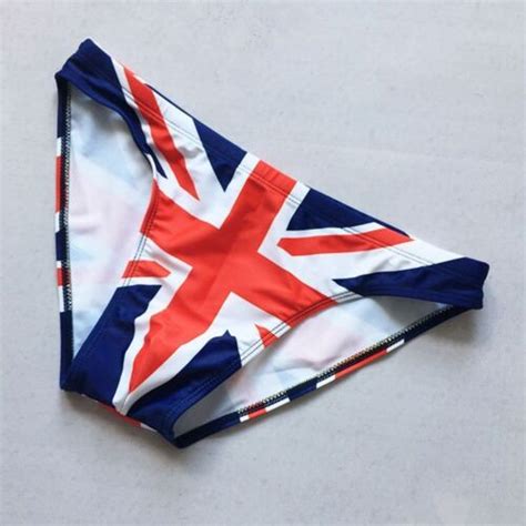 Mens Swim Briefs Uk Us Brazil Flag Bikini Swimwear Sexy Mini Trunks Bathing Suit Ebay