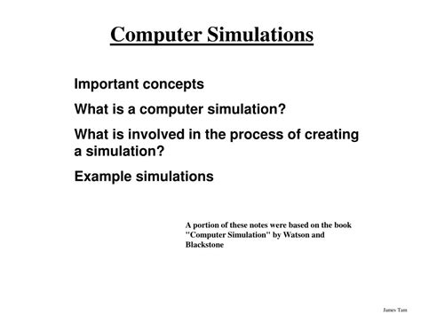 Ppt Computer Simulations Powerpoint Presentation Free Download Id