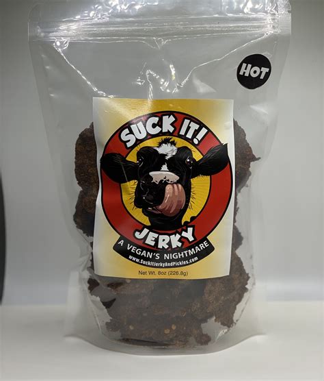 Lb Hot Jerky Suck It Jerky And Pickles