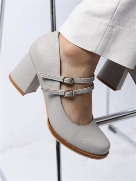 Shuzzos Mules Mary Janes Adelle Nude