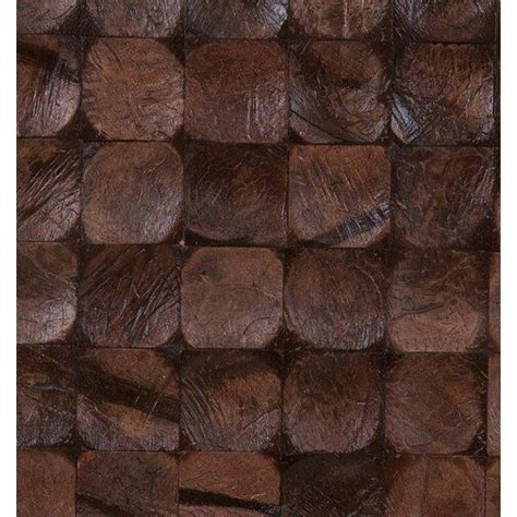 Kelapa Coconut Shell Mosaic Tile In Brown Bliss Shell Mosaic Tile