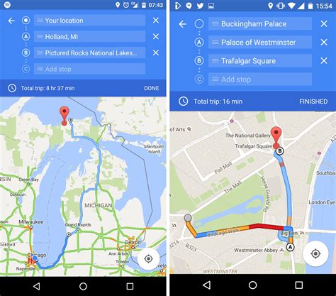 Google Maps comprend enfin les destinations multiples