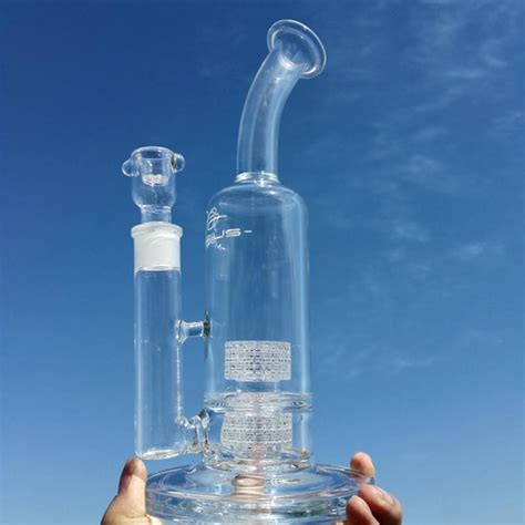 2020 Mobius The Glass Bongs Matrix Perc Stereo Matrix Glass Water Bongs