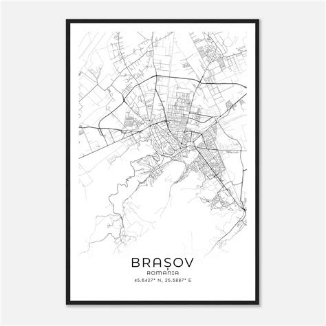 Brasov - Custom Maps & Posters