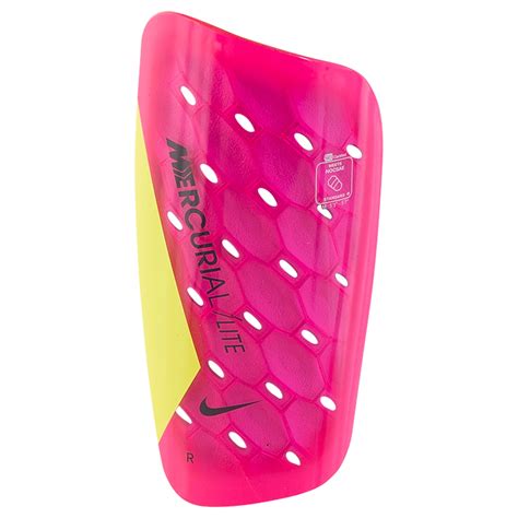 Nike Mercurial Lite Shin Guard Pink Spellvolt Soccer Wearhouse