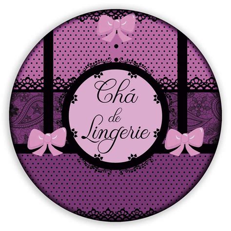 Painel Redondo Cha De Lingerie Sublimado D Sublistamps Sublima O