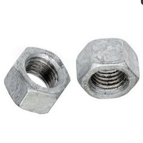Mild Steel Hexagonal Hot Dip Galvanized Nut Bolts Size Mm Mm At Kg In Ludhiana