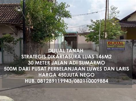 Dijual Tanah Cari Tanah Murah Di Kartasura Olx Co Id