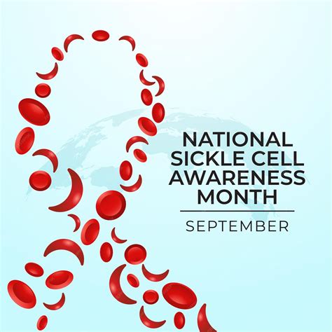 Premium Vector | National Sickle Cell Awareness Month