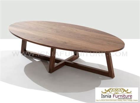 Coffe Table Meja Kopi Minimalis Indonesia Furniture Teak