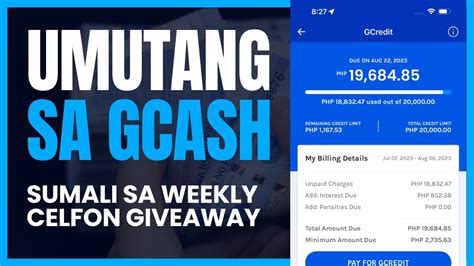 Umutang Sa Gcash Loan App Sa Loob Ng Gcash Up To P Gusto Mo