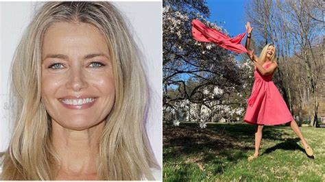 Yearchallenge Polish Model Paulina Porizkova Looks Stunning In Years Old Bikini Bottom