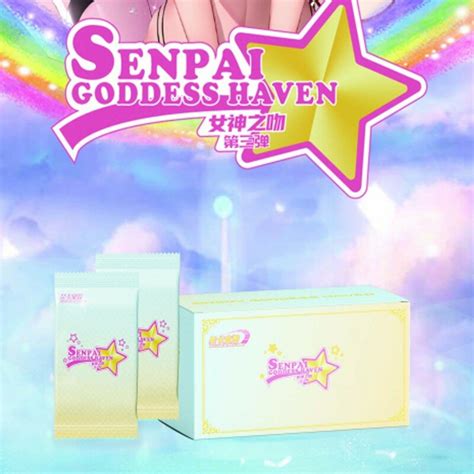 Newest Goddess Heaven Senpai Cards Girl Party Swimsuit Bikini Feast Booster Box Doujin
