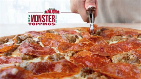 Feed Your Appetite with Papa John’s XL Monster Toppings Pizza | All ...