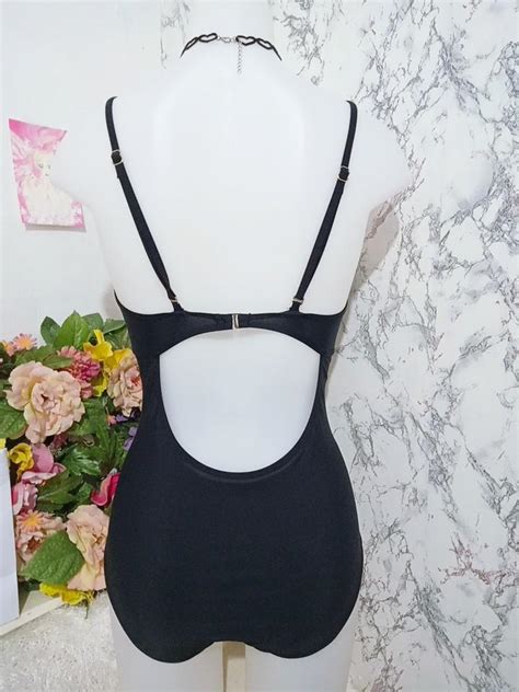 Sexy Black One Piece Bikini Women S Fashion Swimwear Bikinis Swimsuits On Carousell