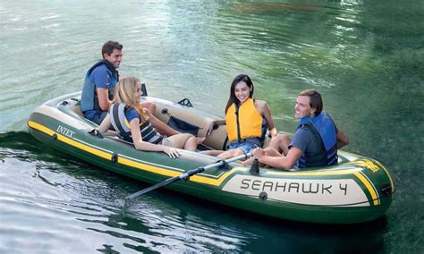 Intex-Opblaasboot Seahawk 4 Set