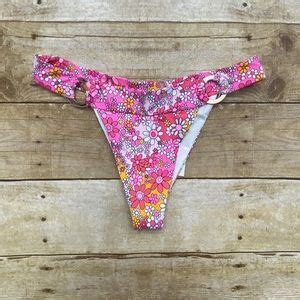 Frankie S Bikinis Swim Nwt Frankies Bikinis Eden Skimpy Floral Bikini Bottom Poshmark