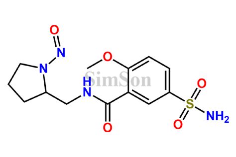 Sulpiride Nitroso Impurity Cas No Na Simson Pharma Limited